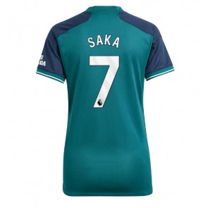 Arsenal Bukayo Saka #7 Rezervni Dres za Ženska 2023-24 Kratak Rukavima